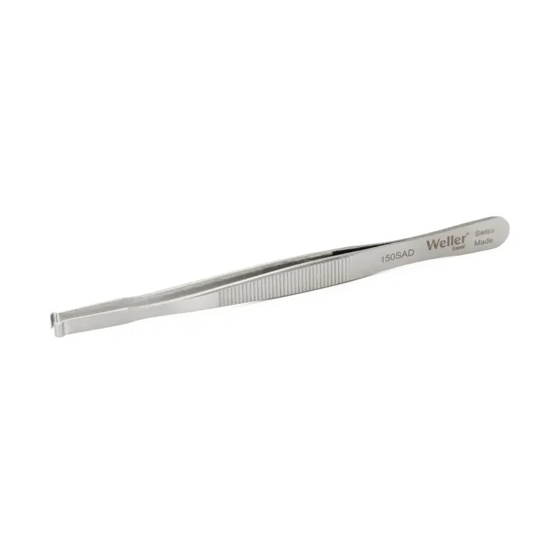 Erem 4.7in Stainless Steel Rounded ESD Safe Tweezer 150SAD