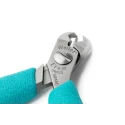 Erem ESD Flush Tip Cutter, 4.3in Overall Length, 11mm Jaw Width, 1.29mm Max Cutting Capacity 504AE