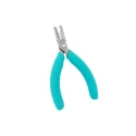 Erem 1-Piece Electronic Pliers Smooth Jaw 23mm, 120mm Overall Length, Insulated ESD Safe 554A