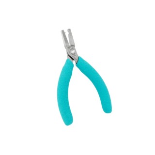 Erem 1-Piece Electronic Pliers Smooth Jaw 23mm, 120mm Overall Length, Insulated ESD Safe 554A