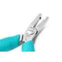 Erem 1-Piece Electronic Pliers Smooth Jaw 23mm, 120mm Overall Length, Insulated ESD Safe 554A