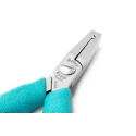Erem 1-Piece Electronic Pliers Smooth Jaw 23mm, 120mm Overall Length, Insulated ESD Safe 554A