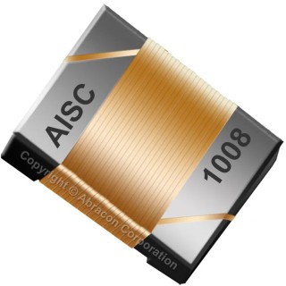 Abracon Unshielded Surface Mount Inductor with Ceramic Core 100 nH 1 A IDC Q:60 AISC-1008HQ-R10J-T