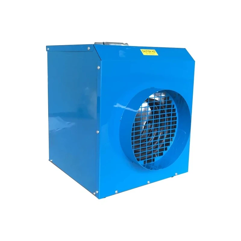 Broughton 3 kW Industrial Heater 423 m³/h, Portable with Thermostat Control, Type G and Type F Plug FF3 230V