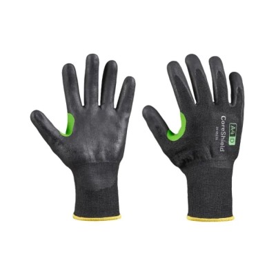 Honeywell Safety CoreShield Black HPPE Gloves with Nitrile Foam Coating Size 8 24-0513B/8M