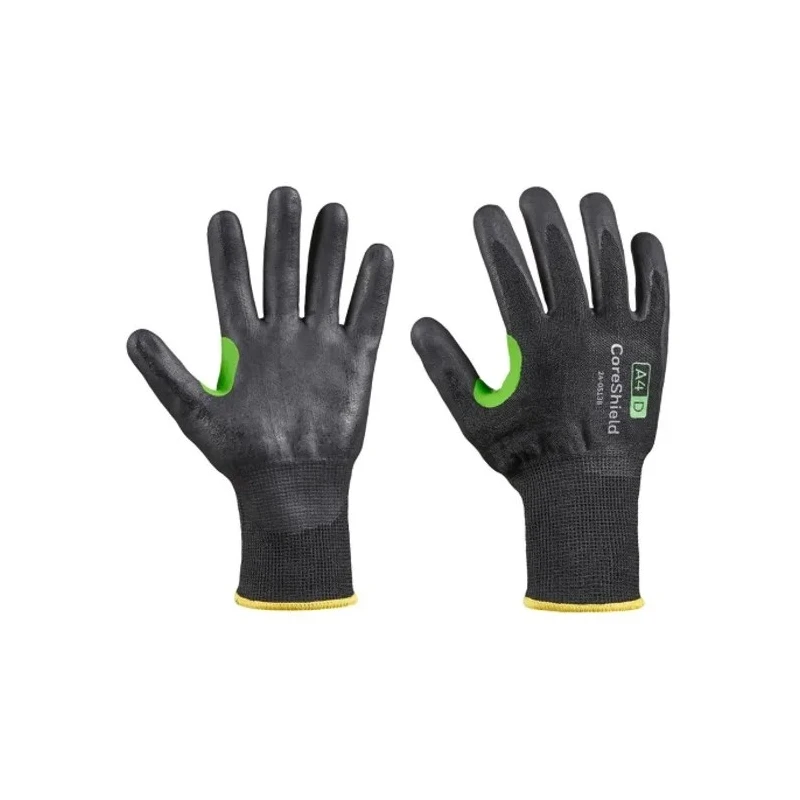 Honeywell Safety CoreShield Black HPPE Gloves with Nitrile Foam Coating Size 8 24-0513B/8M