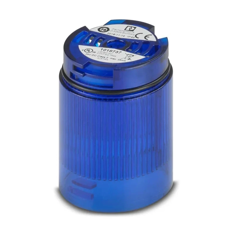 Phoenix Contact PSD Series Blue Flashing Light Element LED Bulb 24V DC IP65 1018737