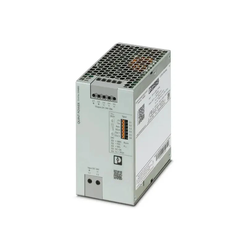 Phoenix Contact QUINT4 DC/DC Converter 24V DC, 20A Output, 24-32V DC Input, DIN Rail Mount, -25°C to 70°C Model QUINT4