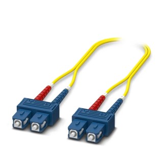 Phoenix Contact OS2 Single Mode Fibre Optic Cable Low Smoke Zero Halogen Yellow 1m 1115550