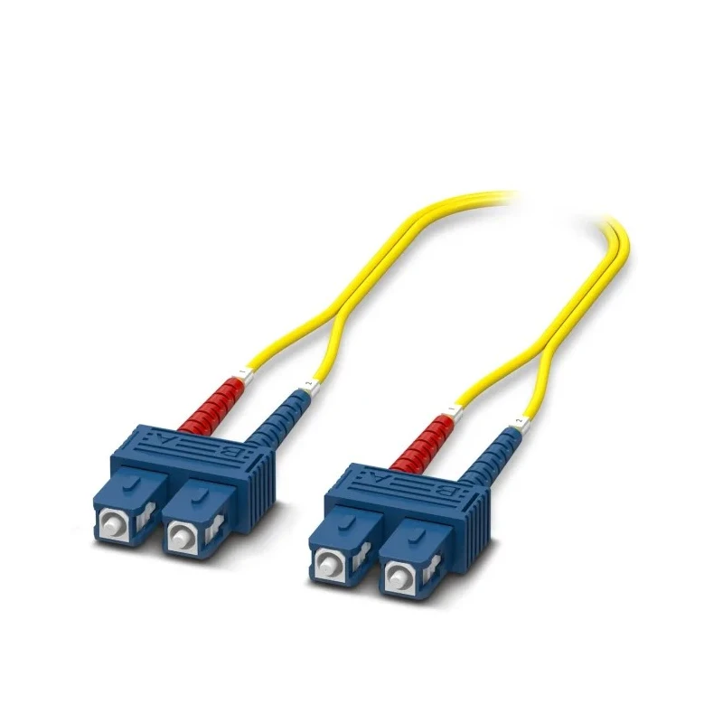 Phoenix Contact OS2 Single Mode Fibre Optic Cable Low Smoke Zero Halogen Yellow 1m 1115550