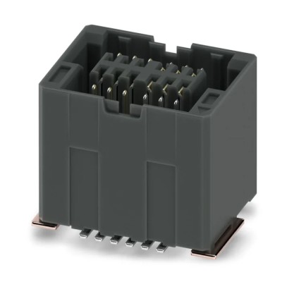 Phoenix Contact FP Series PCB Connector Kit Black SMD Female Connector 12 Positions 1.7A 500V AC 1061580