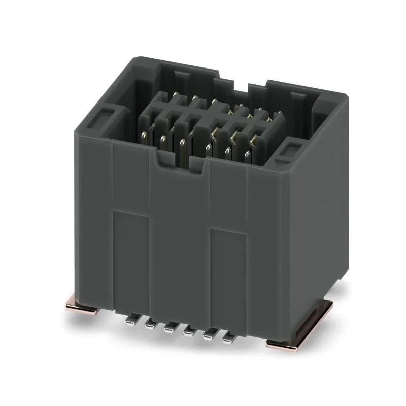 Phoenix Contact FP Series PCB Connector Kit Black SMD Female Connector 12 Positions 1.7A 500V AC 1061580