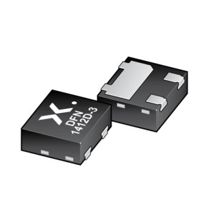 Nexperia Bipolar Transistor 100 mA NPN 45 V 3-Pin SOT-8009 BC847AQC-QZ