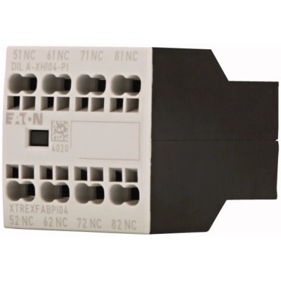 Eaton Auxiliary Contact 4 Contact 4 NC Front Fixing 16 A 199321 DILA-XHI04-PI