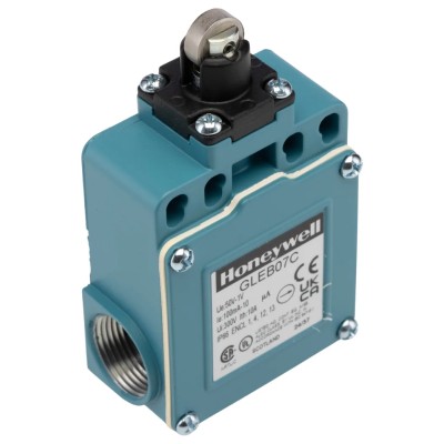 Honeywell Technologies GLE Series Plunger Limit Switch 1 NO/1 NC Snap Action Contact 24V DC 50V AC Die Cast Zinc Epoxy IP67