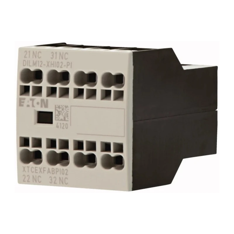Eaton Auxiliary Contact Module 2 Contacts 2 NC Front Fixing 16A Operating Current 4A Model 199457 DILM12-XHI02-PI