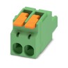 Phoenix Contact Pluggable Terminal Block, 2-Contact, 5.08 mm Pitch, 1 Row, Push-in Connection, 16 A, 320 V 1110581