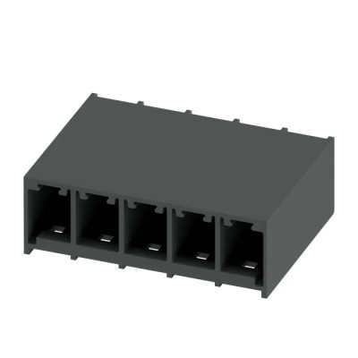 Phoenix Contact PC 6/-G-THR Series Pluggable Terminal Block 5-Contact 7.62 mm Pitch 1 Row 630V 41A Liquid Crystal 1190492