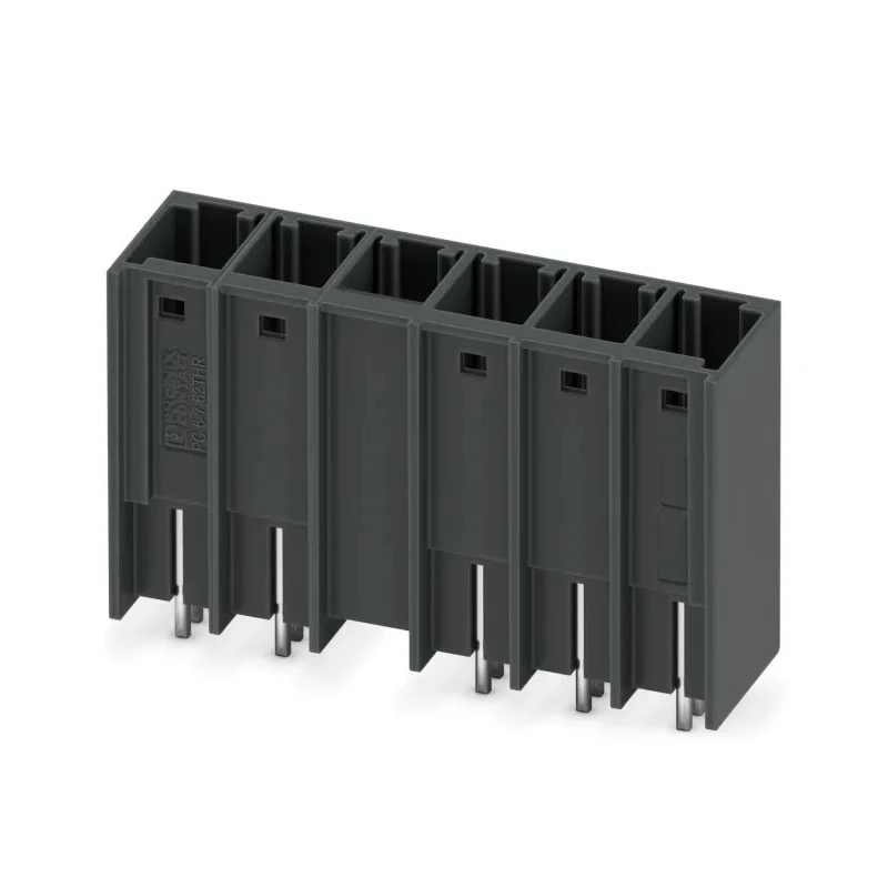Phoenix Contact PCV 6/-GL-THR Series Pluggable Terminal Block 5-Contact 7.62 mm Pitch 1 Row 630 V 41 A 1192613