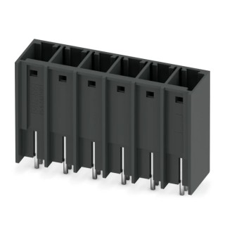 Phoenix Contact PCV 6/-G-THR Series Pluggable Terminal Block 6-Contact 7.62 mm Pitch 1 Row 630V 41A 1192631