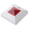 Eaton LED Remote Indicator Series Red Beacon 30V dc Flashing Surface Mount LED Bulb ABS Housing 600111FULL-0008