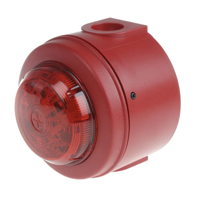 Eaton Fulleon Solista Maxi Series Red Beacon 60V dc Flashing Surface Mount LED Light 811020FULL-0081