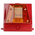 Eaton Amber Sounder-Beacon Combination, IP66 60V DC Wall Mount 110 dB at 1m Electronic 