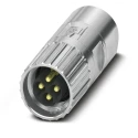 Phoenix Contact Industrial Circular Connector, Cable Mount, M17 Size, 4 Contacts, Male Plug, IP67 & IP68 Rated 1629045