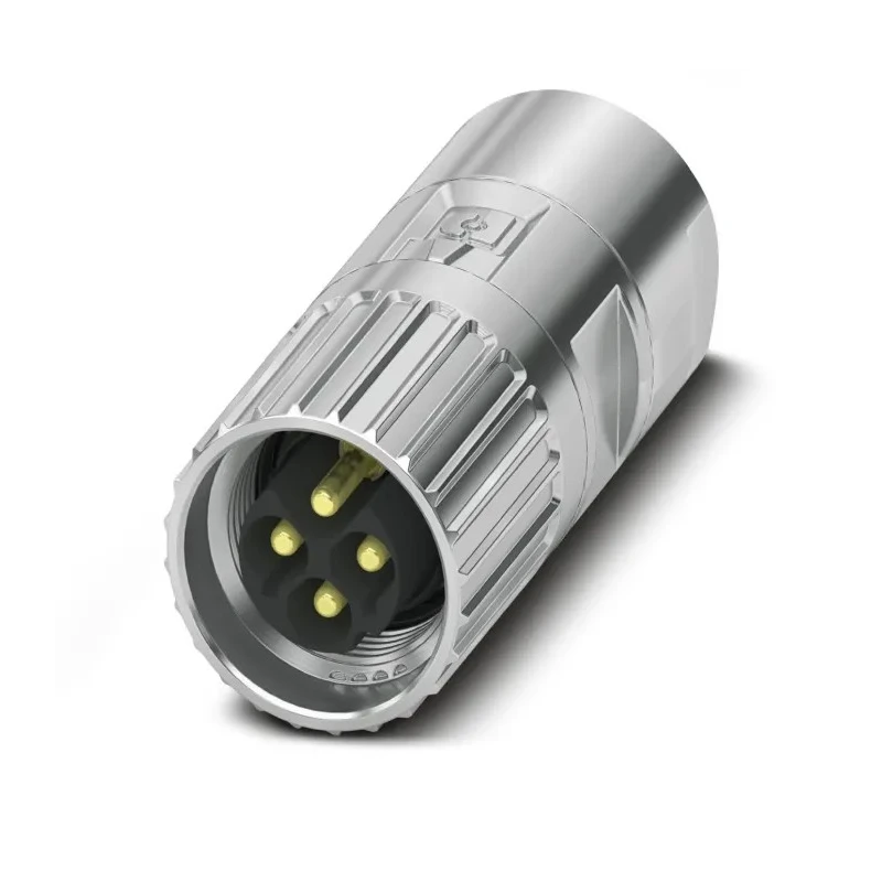 Phoenix Contact Industrial Circular Connector, Cable Mount, M17 Size, 4 Contacts, Male Plug, IP67 & IP68 Rated 1629045
