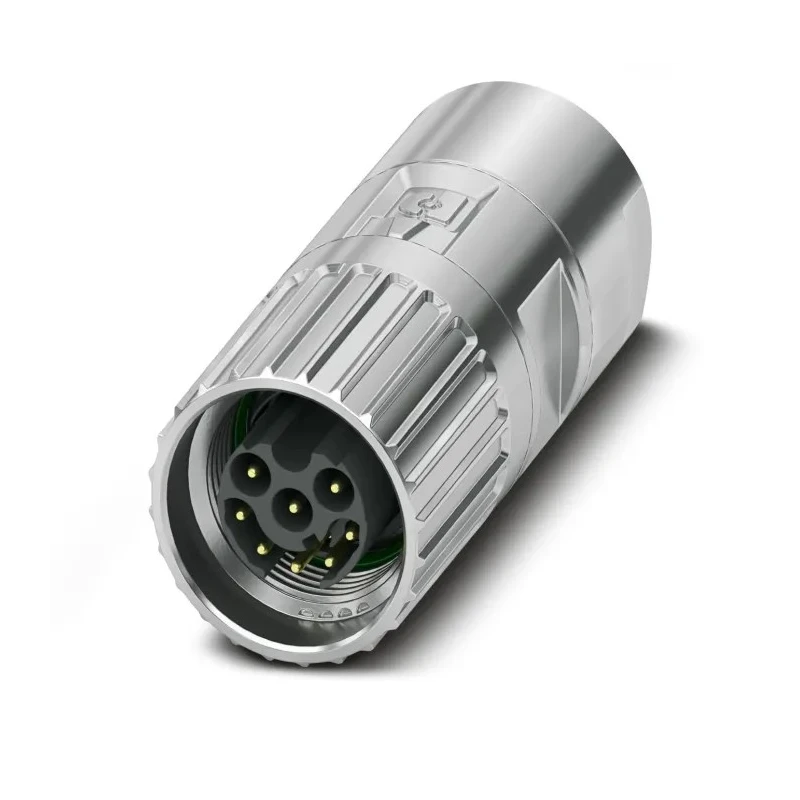 Phoenix Contact Circular Connector Cable Mount Plug Male, 8 Contacts, M17 Size, 60 V, 8 A, IP67 IP68, M17 PRO Series 1629056