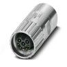 Phoenix Contact Circular Connector Cable Mount Plug Male, 8 Contacts, M17 Size, 60 V, 8 A, IP67 IP68, M17 PRO Series 1629056