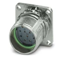 Phoenix Contact Industrial Circular Connector, 12 Contacts, Front Mount, Socket Female, IP67, 150V, 8A, M23 PRO 1629083
