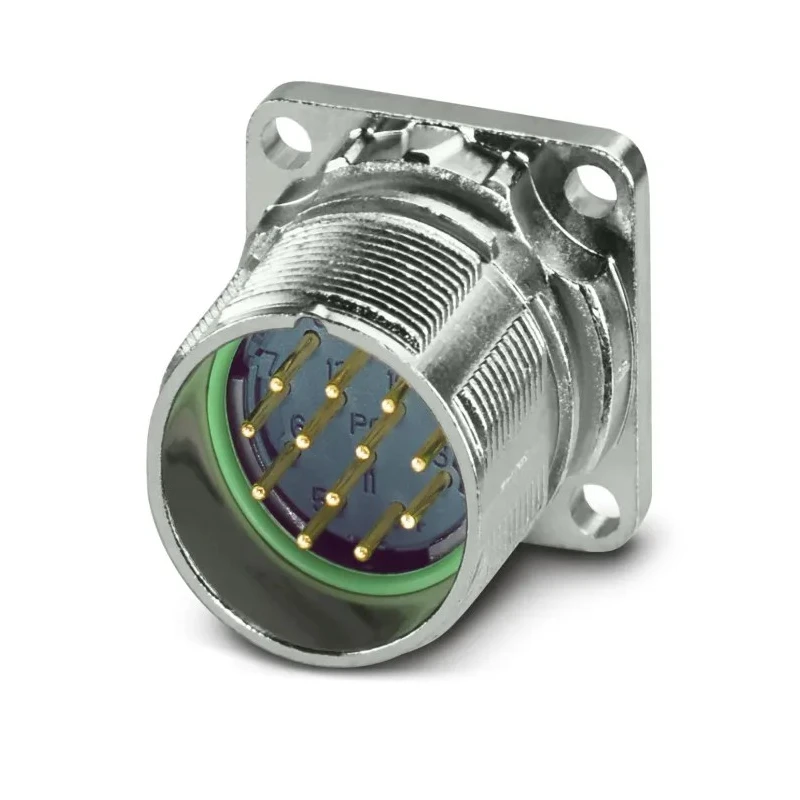 Phoenix Contact Circular Connector, 12 Contacts, Front Mount, M23 Size, Plug, Male, IP67 Rated, 8A Current, 150V 1629088