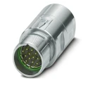 Phoenix Contact Industrial Circular Connector, 17 Contacts, Cable Mount, M23 Size, Plug Male, IP66 IP68, Crimp 1629105