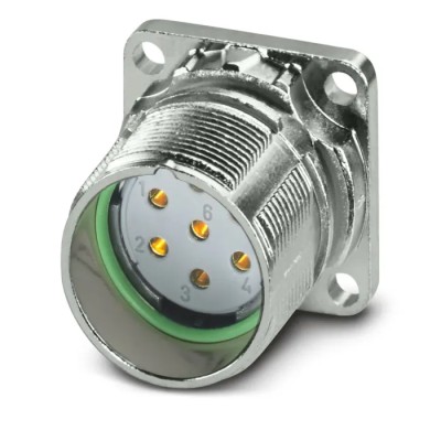 Phoenix Contact Industrial Circular Connector Socket Female 7 Contacts M23 PRO Series IP67 20A 300V 1629093