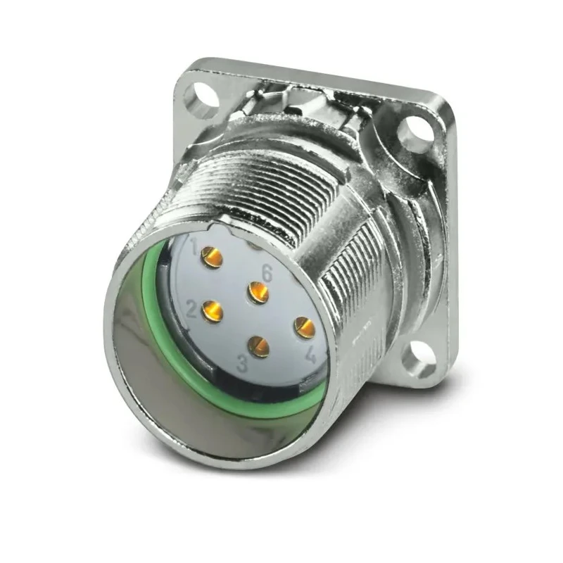 Phoenix Contact Industrial Circular Connector Socket Female 7 Contacts M23 PRO Series IP67 20A 300V 1629093