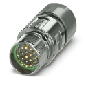 Phoenix Contact Circular Connector Cable 19 Contacts M23 Size Plug Male IP66 IP68 10A 150V SPEEDCON 1629099