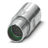 Phoenix Contact Industrial Circular Connector M23 PRO Series, 17 Contacts, Socket Female, Cable Mount, IP66 IP68 1629110