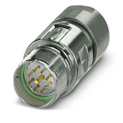 Phoenix Contact Circular Connector, 9 Contacts, Cable Mount, M23 PRO Series, Plug Male, IP66 IP68, 300V, 20A, Crimp 1629120