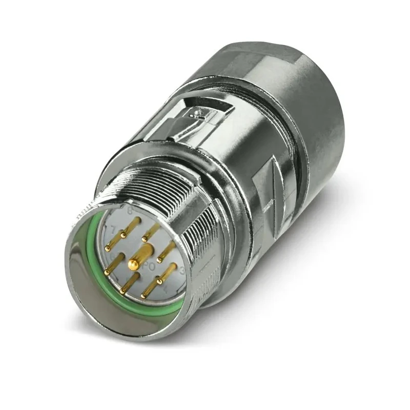 Phoenix Contact Circular Connector, 9 Contacts, Cable Mount, M23 PRO Series, Plug Male, IP66 IP68, 300V, 20A, Crimp 1629120
