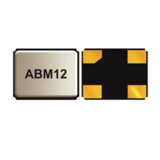 Abracon 32 MHz Surface Mount Crystal 20 ppm Frequency Tolerance ABM12 4-Pin 1.6 mm x 1.2 mm x 0.45 mm ABM12