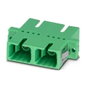 Phoenix Contact Fibre Optic Adapter SC Single Mode 9/125 μm 0.2dB Insertion Loss 1208088