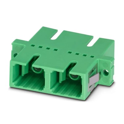 Phoenix Contact Fibre Optic Adapter SC Single Mode 9/125 μm 0.2dB Insertion Loss 1208088