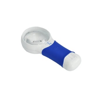 Coil Illuminated Handheld Magnifier, 7x Magnification, 57.6 mm Diameter 8277