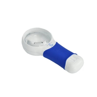 Coil Illuminated Handheld Magnifier, 7x Magnification, 57.6 mm Diameter 8277