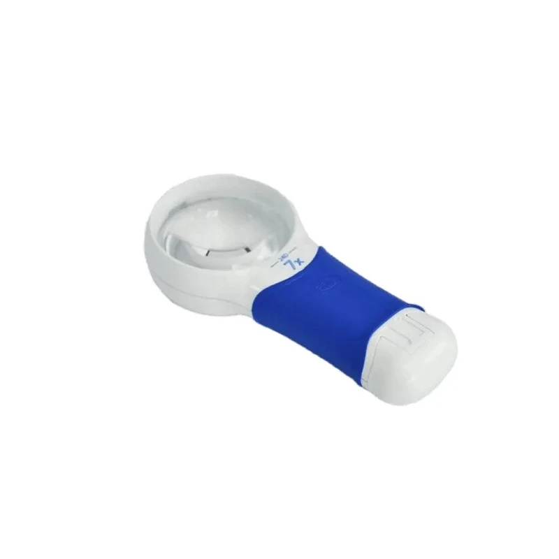 Coil Illuminated Handheld Magnifier, 7x Magnification, 57.6 mm Diameter 8277