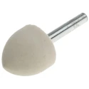RS PRO 25 mm x 6 mm Conical Polishing Bob, 5 Pieces 240-3798