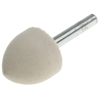 RS PRO 25 mm x 6 mm Conical Polishing Bob, 5 Pieces 240-3798