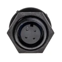Bulgin Miniature Circular Connector Socket 4 Contacts Rear Mount IP68 Buccaneer 400 Series PX0413/04S
