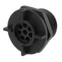 Bulgin Circular Connector 8 Contacts Rear Miniature Socket Female IP68 Buccaneer 400 Series PX0413/08S